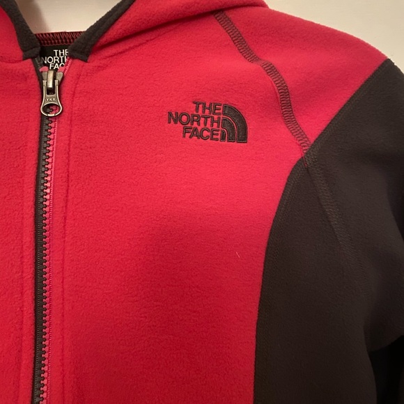 hot pink north face fleece - Picture 3 of 3